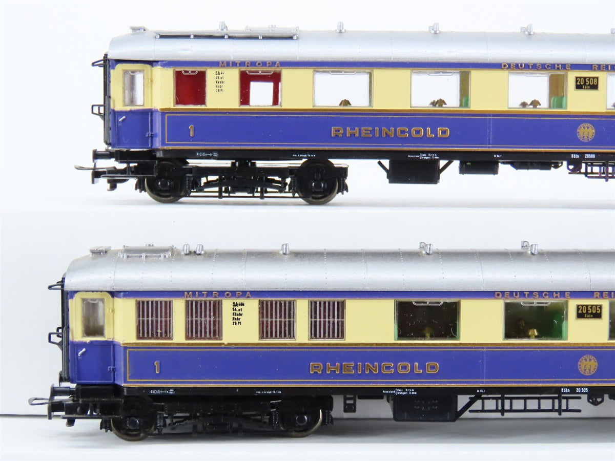 HO Scale Liliput 820 DR Deutsche Reichsbahn Rheingold Passenger 5-Car Set