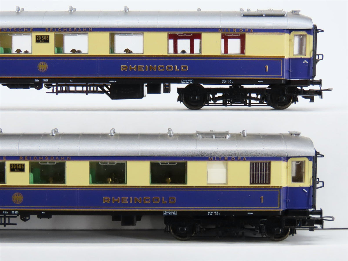 HO Scale Liliput 820 DR Deutsche Reichsbahn Rheingold Passenger 5-Car Set