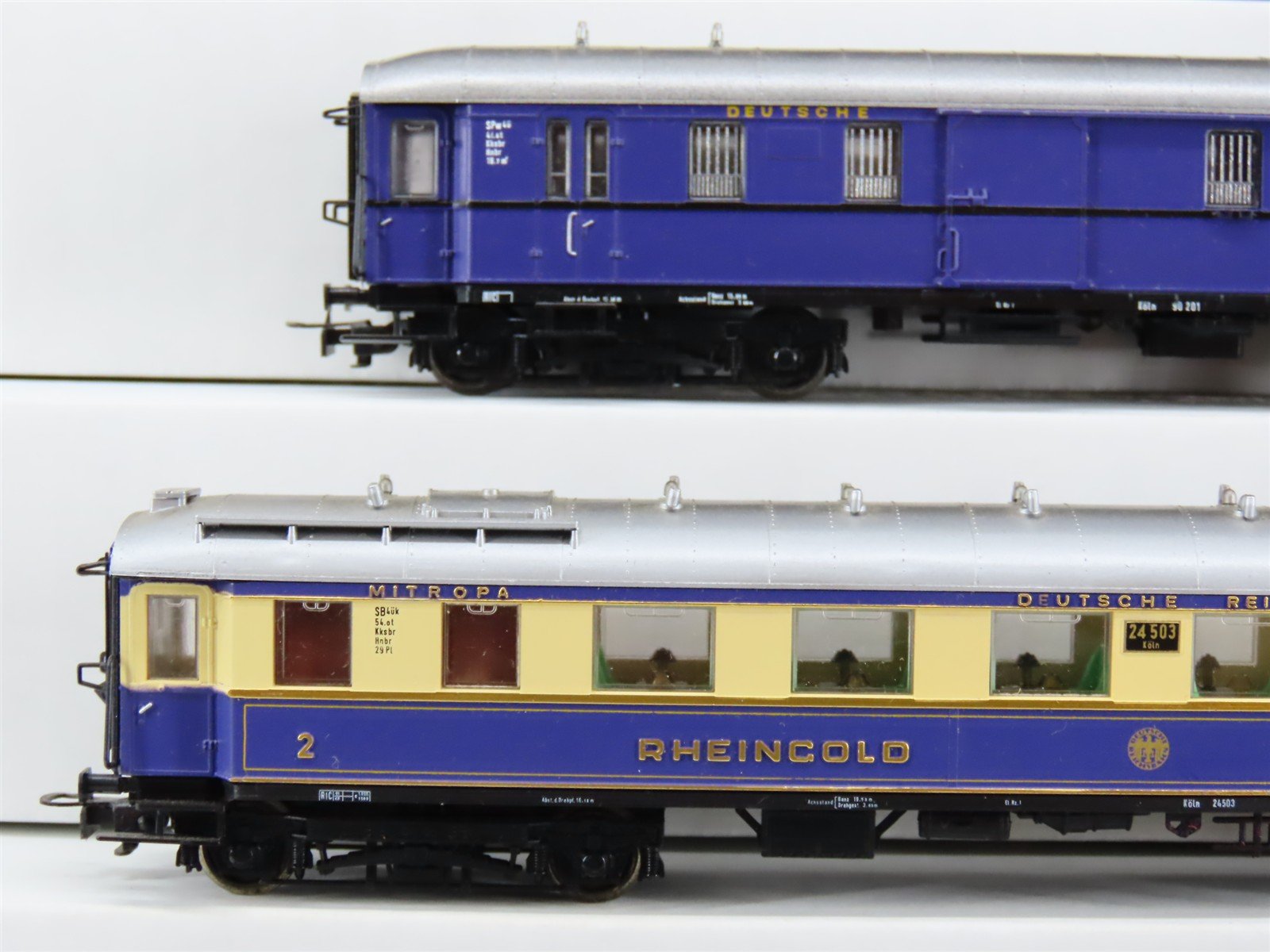 HO Scale Liliput 820 DR Deutsche Reichsbahn Rheingold Passenger 5-Car Set