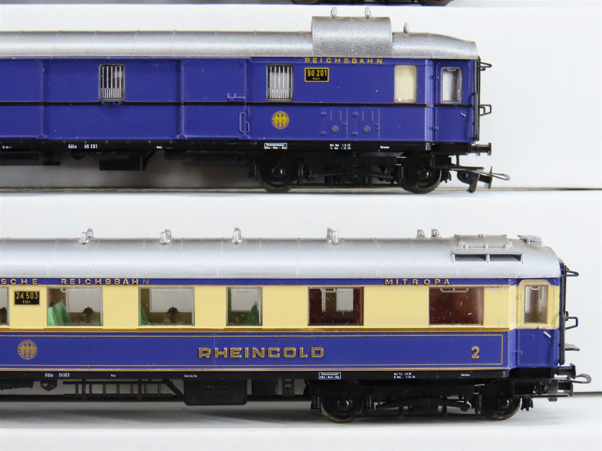 HO Scale Liliput 820 DR Deutsche Reichsbahn Rheingold Passenger 5-Car Set