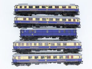 HO Scale Liliput 820 DR Deutsche Reichsbahn Rheingold Passenger 5-Car Set