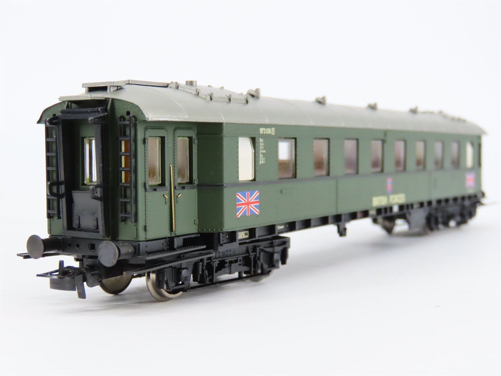 HO Liliput L350081 British Forces Royal Transportation Corps Passenger 2-Car Set