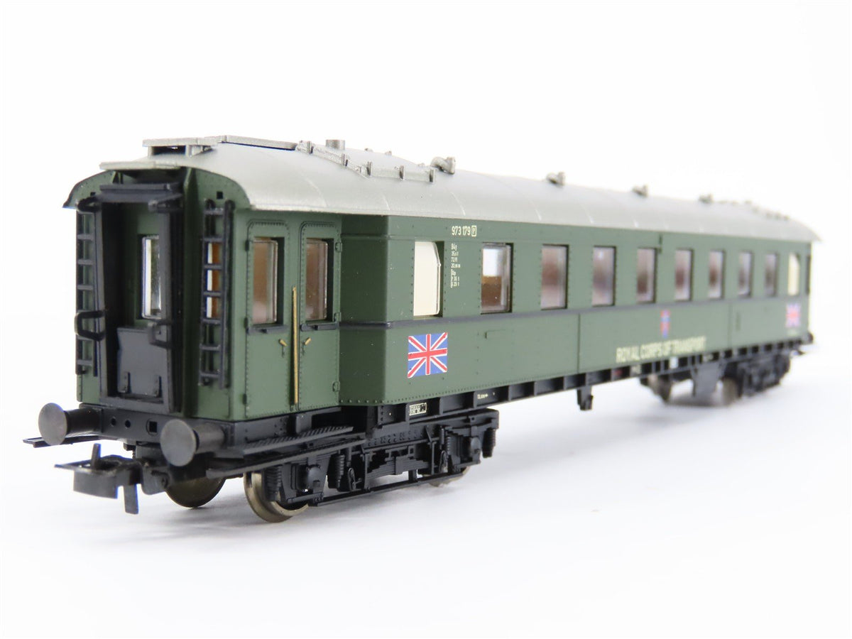 HO Liliput L350081 British Forces Royal Transportation Corps Passenger 2-Car Set