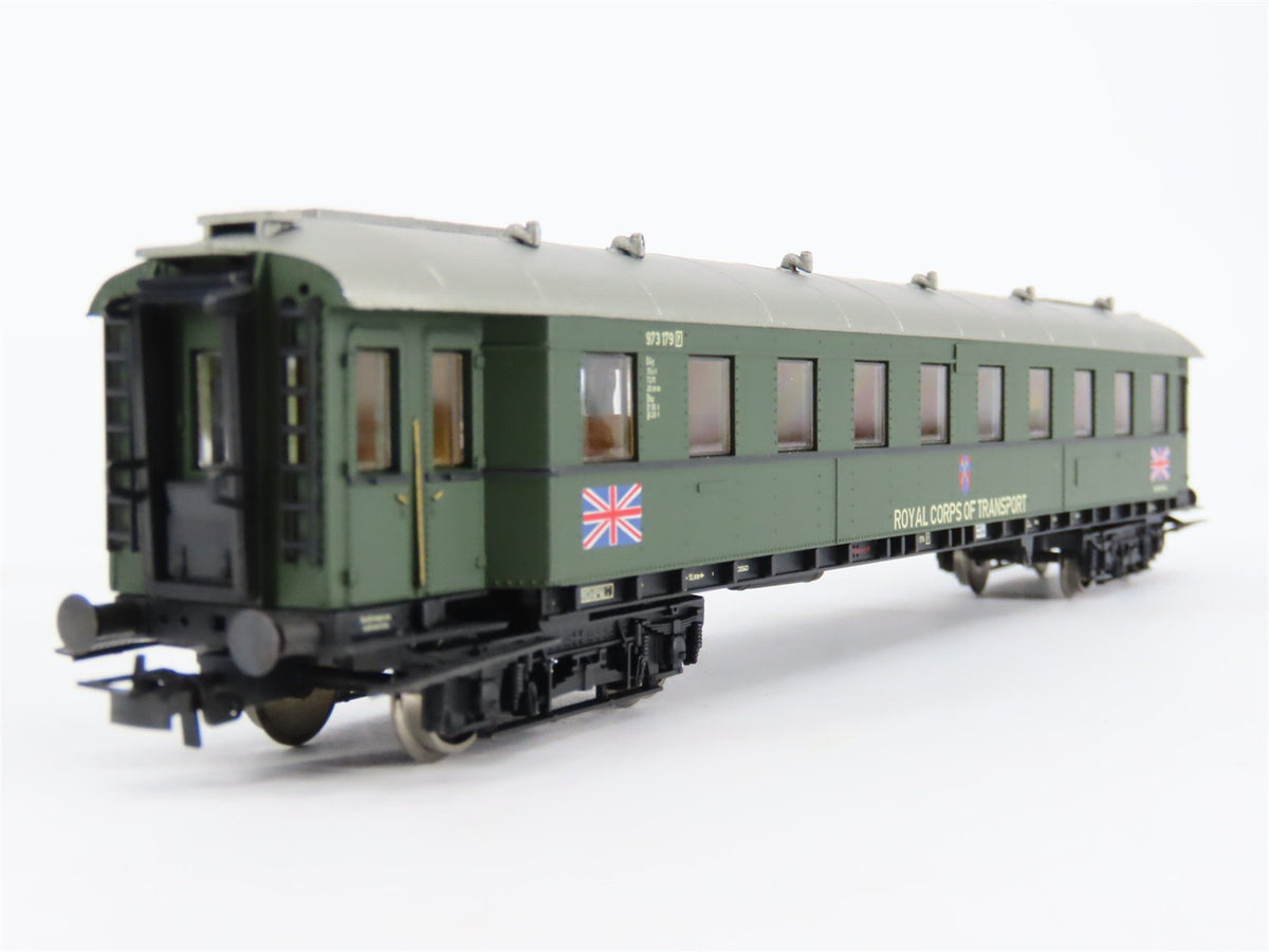 HO Liliput L350081 British Forces Royal Transportation Corps Passenger 2-Car Set