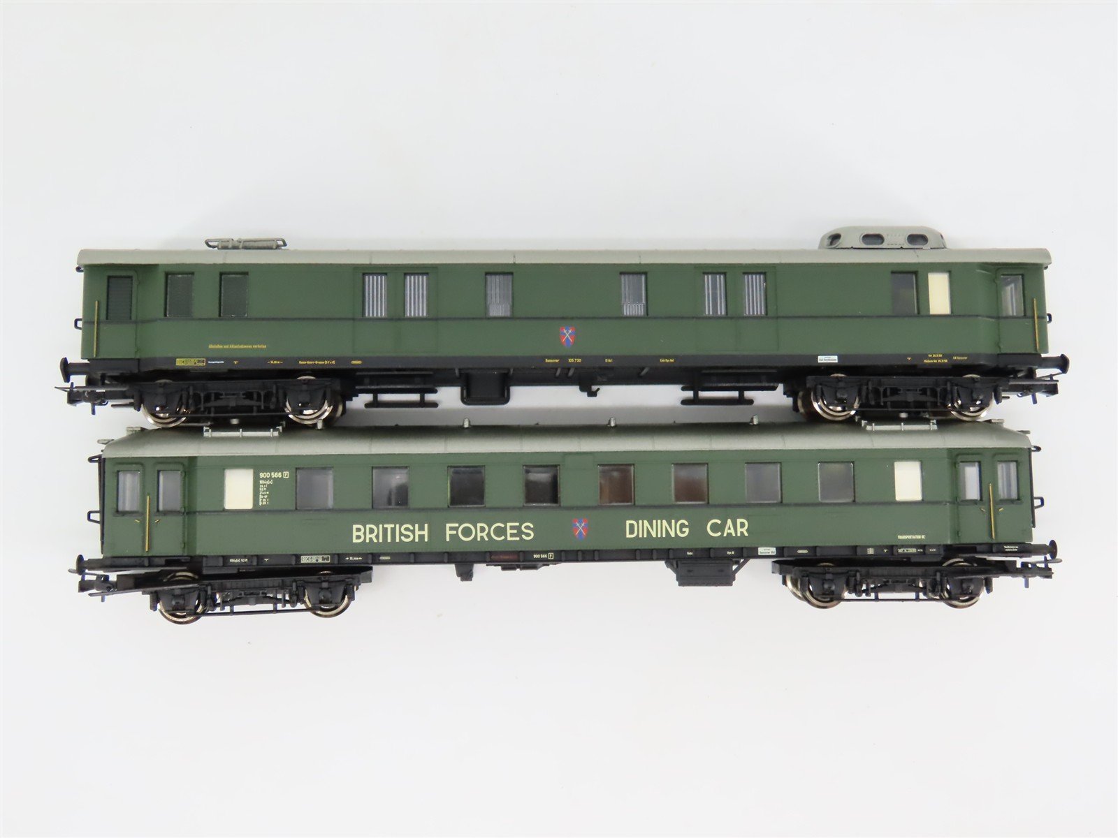 HO Scale Liliput L350041 British Forces Diner/Baggage Passenger 2-Car Set