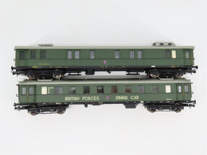 HO Scale Liliput L350041 British Forces Diner/Baggage Passenger 2-Car Set