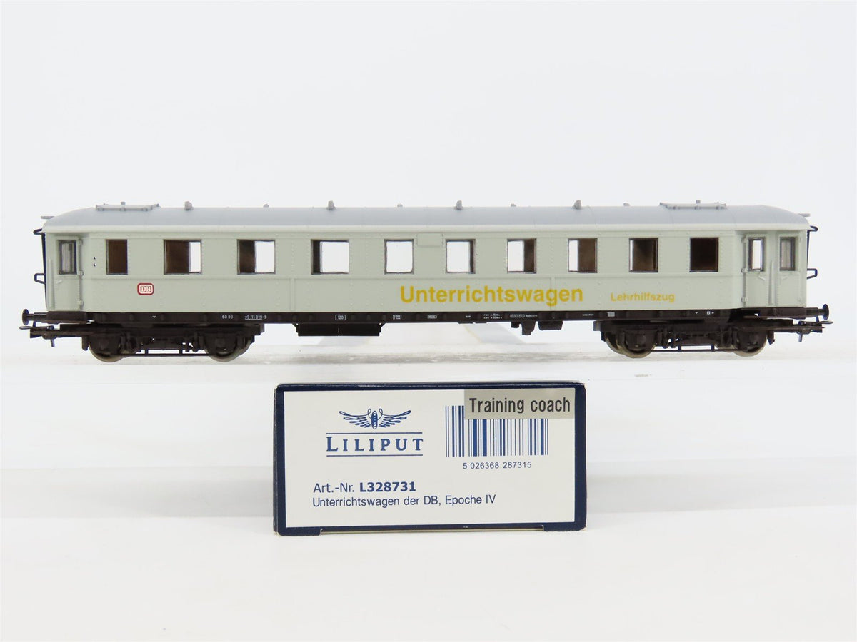 HO Scale Liliput L328731 DB Deutsche Bahn Training Coach Passenger Car #019-9