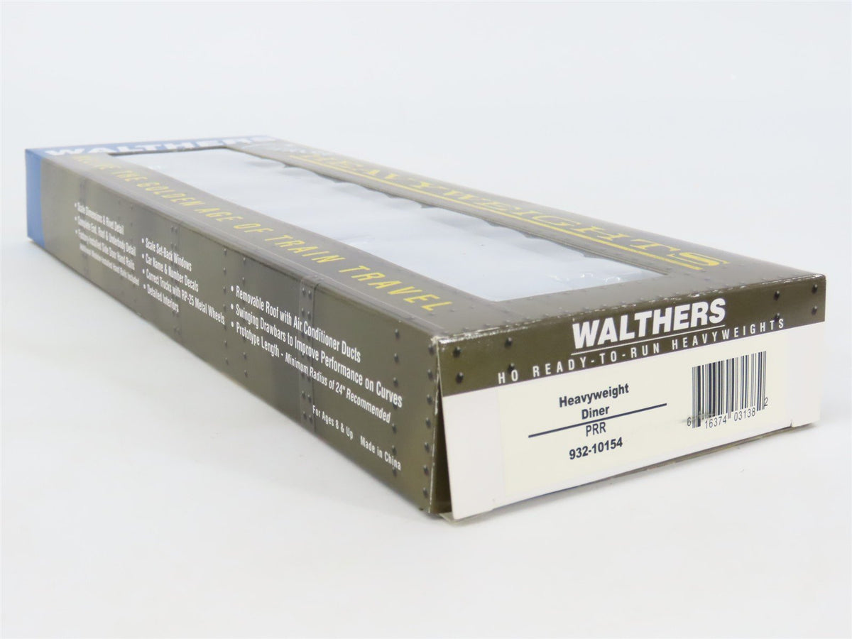 HO Scale Walthers 932-10154 PRR Pennsylvania Heavyweight Diner Passenger Car