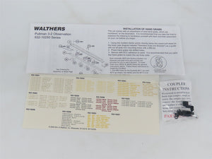 HO Walthers 932-10254 PRR Lounge-Observation Passenger 