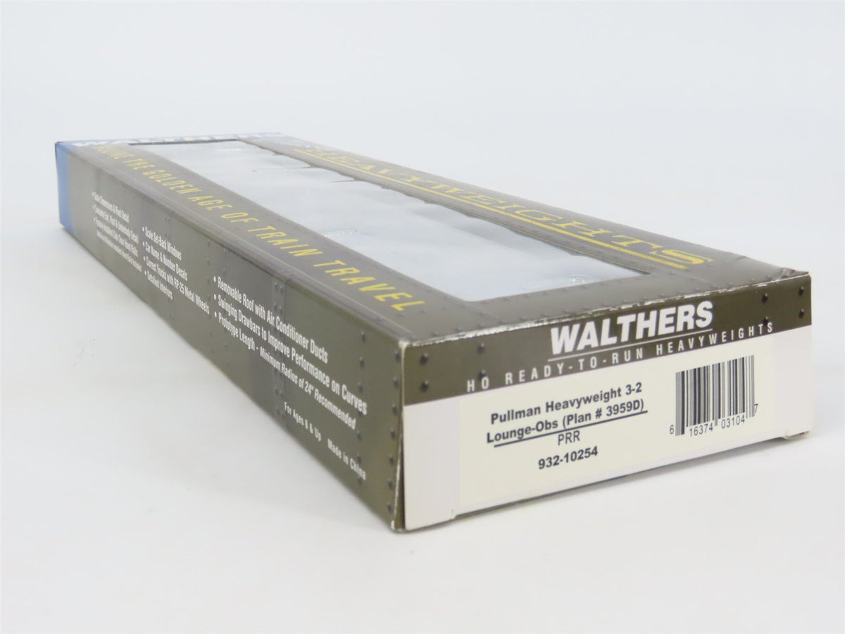 HO Walthers 932-10254 PRR Lounge-Observation Passenger &quot;Joel Chandler Harris&quot;