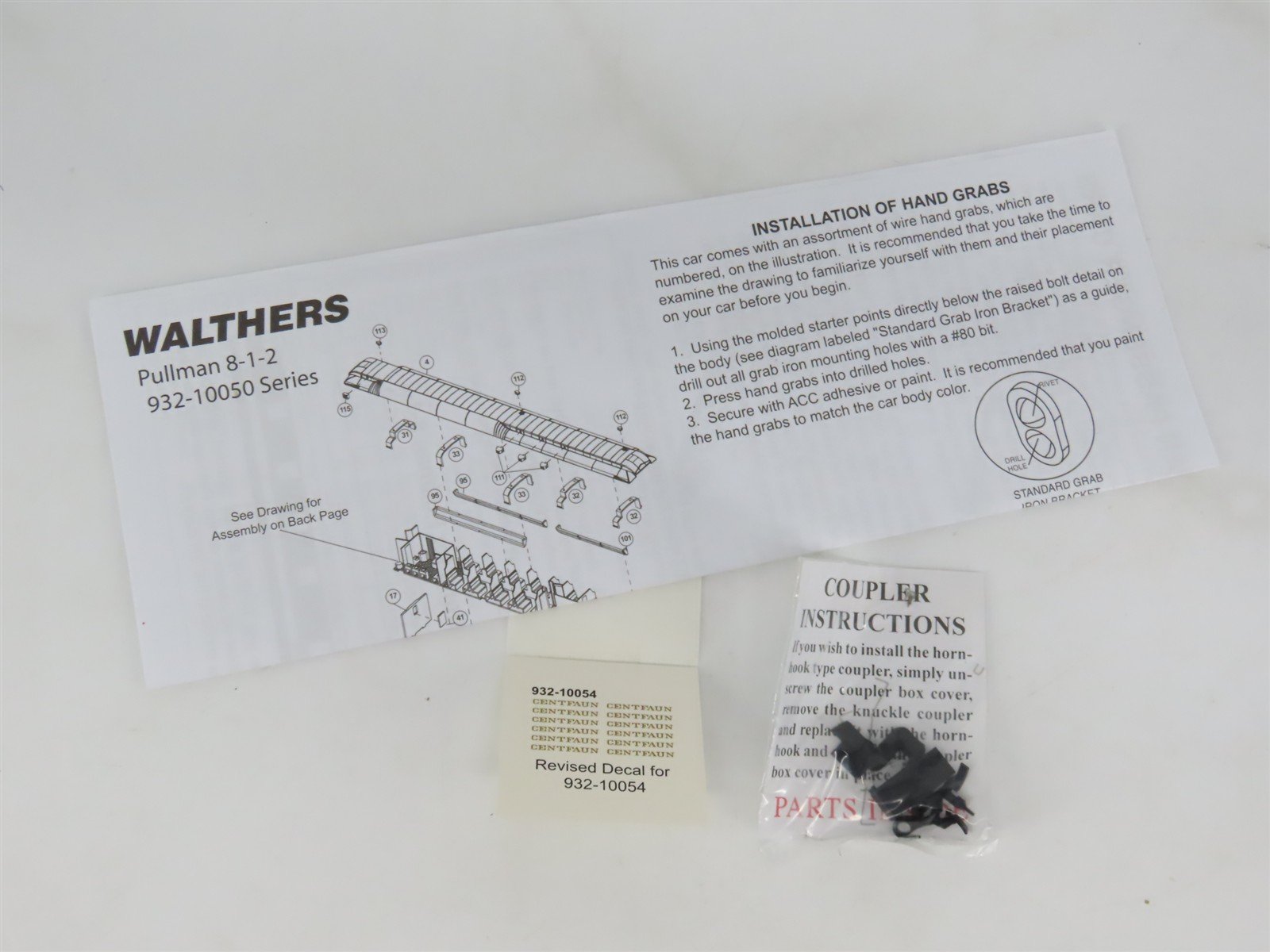 HO Scale Walthers 932--10054 PRR Pennsylvania 8-1-2 Sleeper Passenger Car