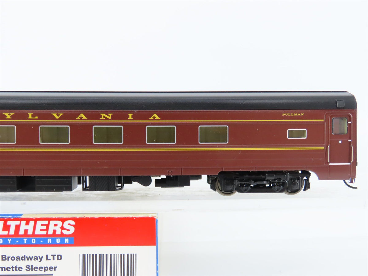 HO Walthers 932-9630 PRR 1953-Era Broadway Limited 21-Roomette Sleeper Passenger