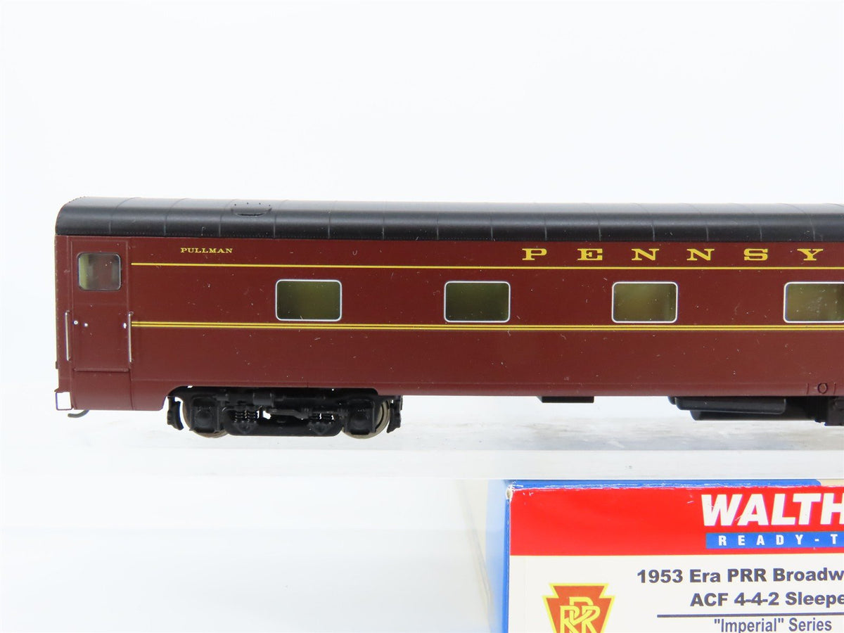 HO Walthers 932-9690 PRR 1953-Era Broadway Limited ACF 4-4-2 Sleeper Passenger