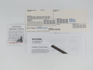 HO Scale Walthers 932-6415 PC Penn Central 73' Budd Baggage Passenger Car