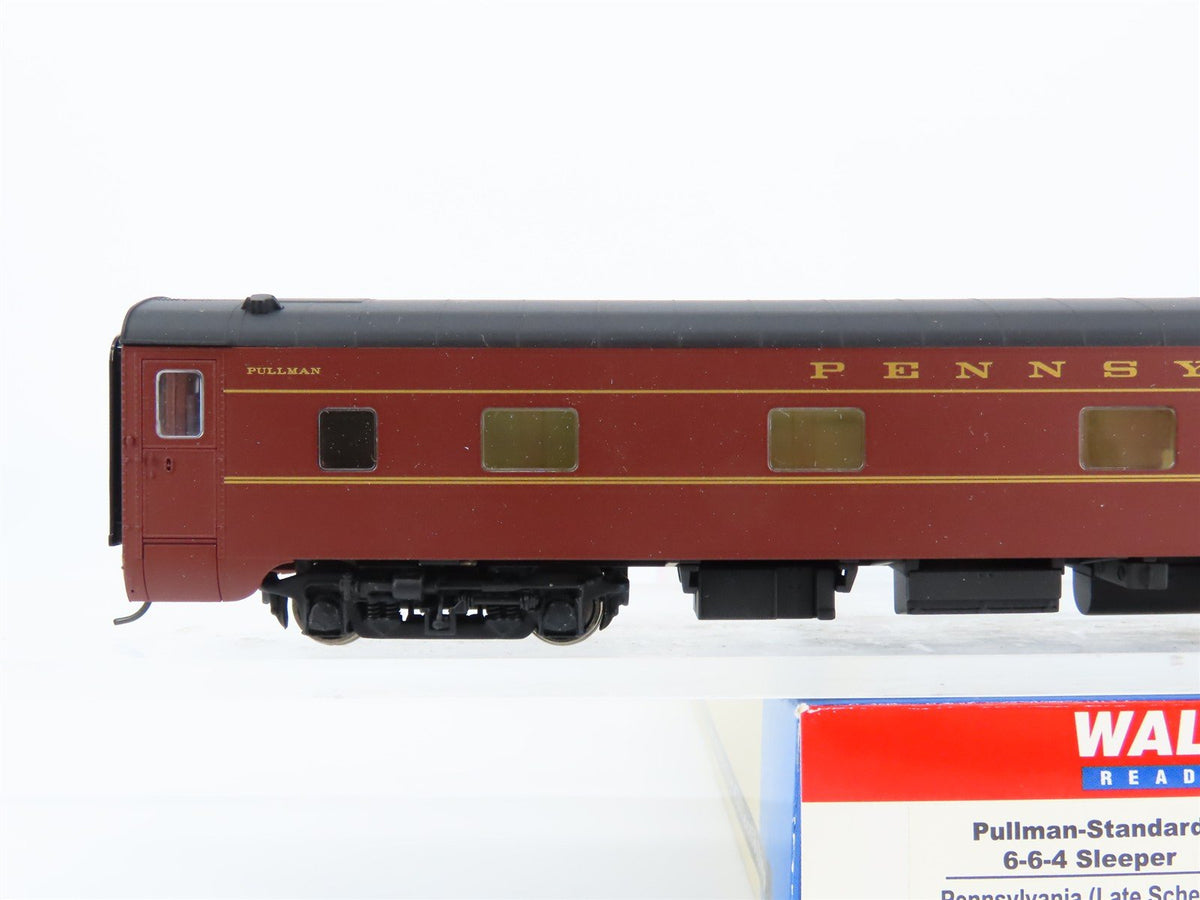 HO Walthers 932-6727 PRR Pennsylvania &quot;Late Scheme&quot; PS 6-6-4 Sleeper Passenger