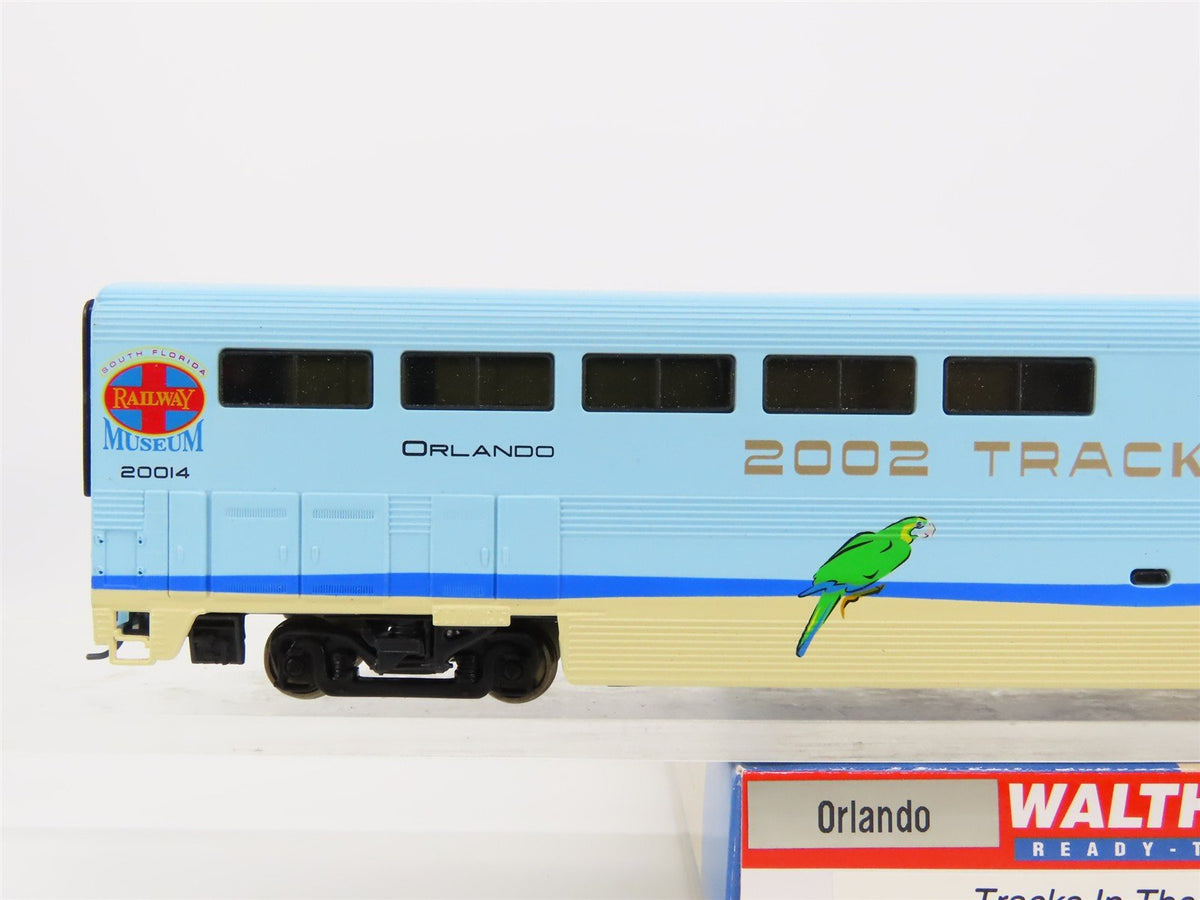 HO Scale Walthers &quot;Tracks in the Sand 2002&quot; Bi-Level Diner Passenger Car