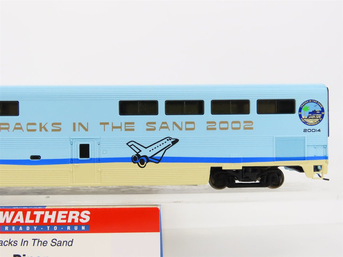 HO Scale Walthers &quot;Tracks in the Sand 2002&quot; Bi-Level Diner Passenger Car