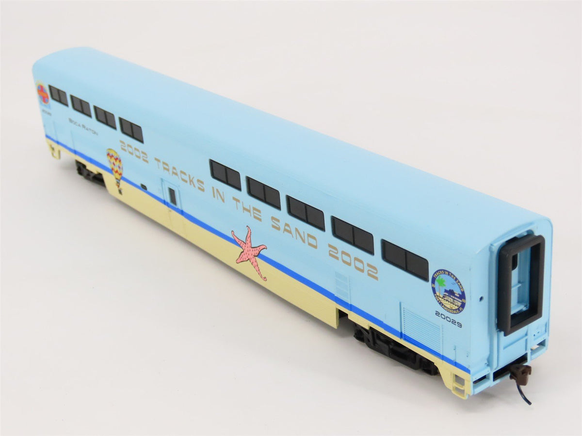 HO Scale Walthers &quot;Tracks in the Sand 2002&quot; Bi-Level Diner Passenger Car
