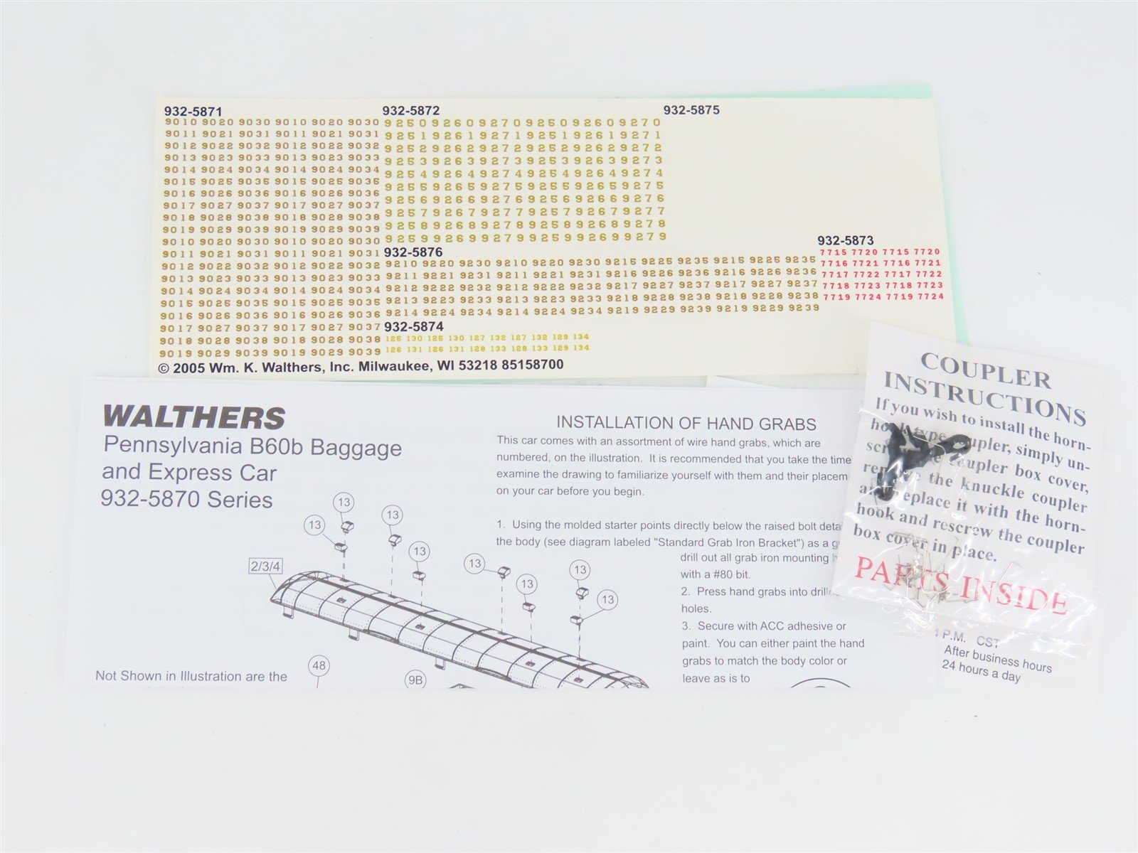 HO Walthers 932-5873 LIRR Long Island 