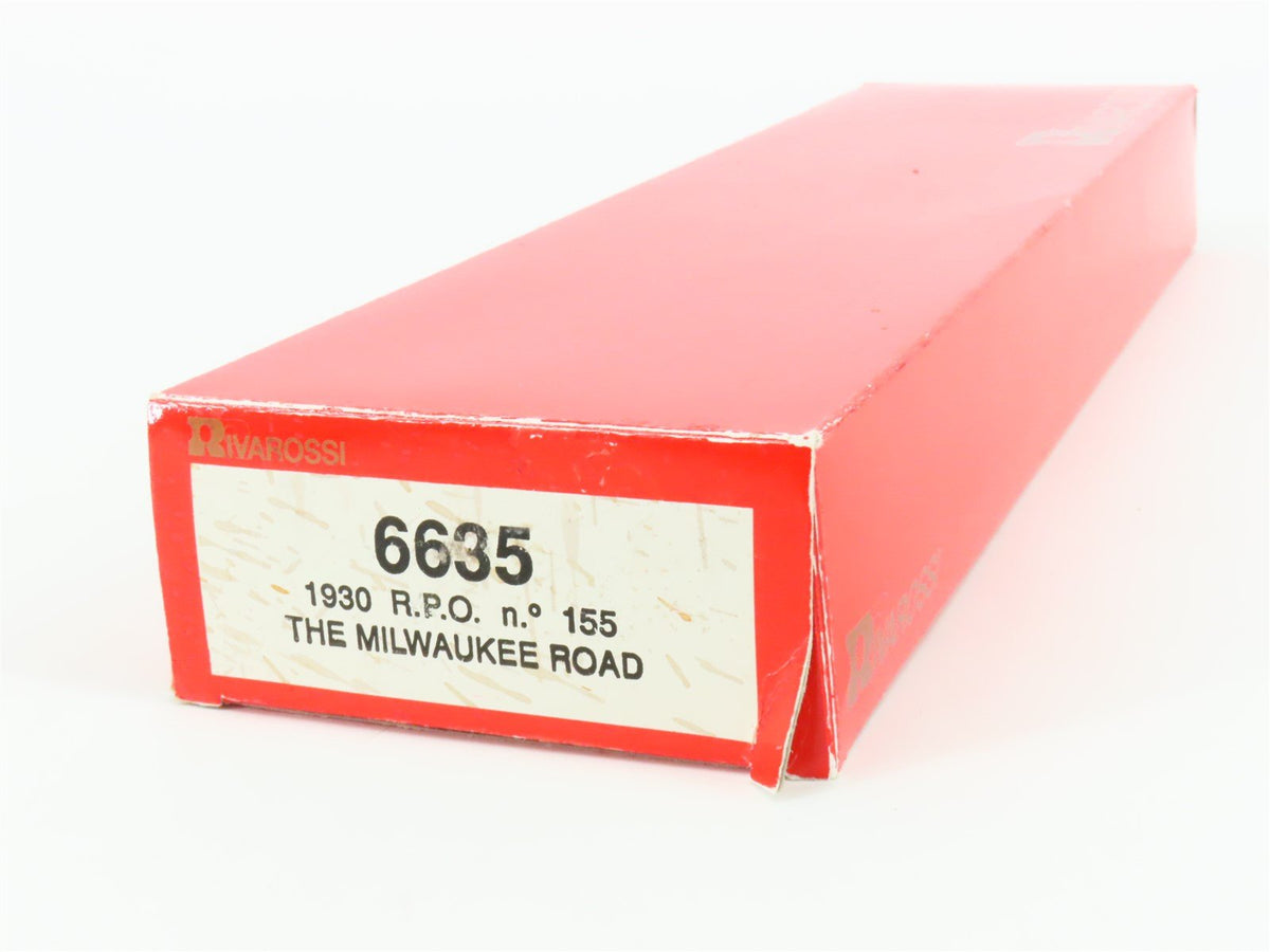 HO Scale Rivarossi 6635 MILW Milwaukee Road RPO Passenger Car #155