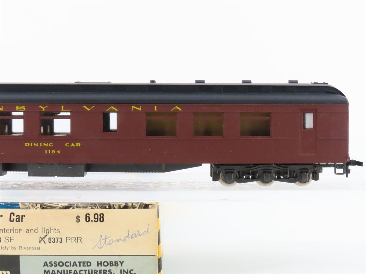 HO Scale AHM/Rivarossi 6373 PRR Pennsylvania Railroad Diner Passenger #1184
