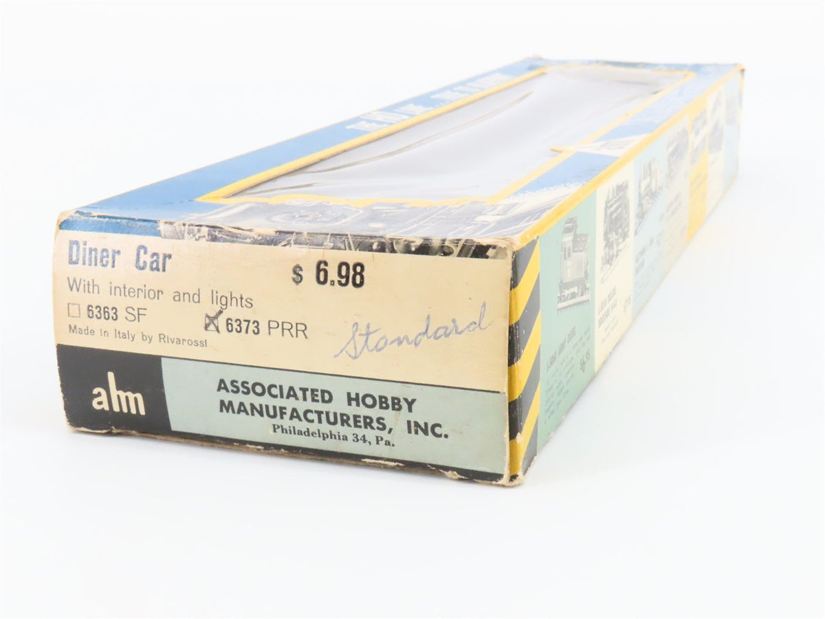 HO Scale AHM/Rivarossi 6373 PRR Pennsylvania Railroad Diner Passenger #1184