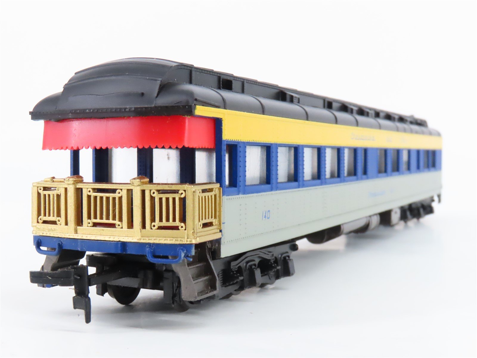 HO Scale AHM/Rivarossi 6202 C&O Chesapeake & Ohio Observation Passenger Car #140