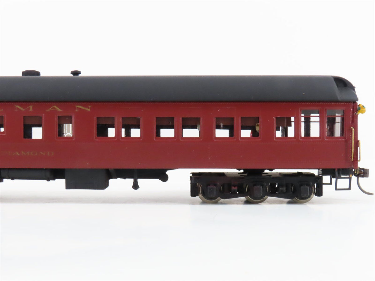HO Scale Walthers LV Lehigh Valley 8&#39; Solarium Observation Passenger - Custom