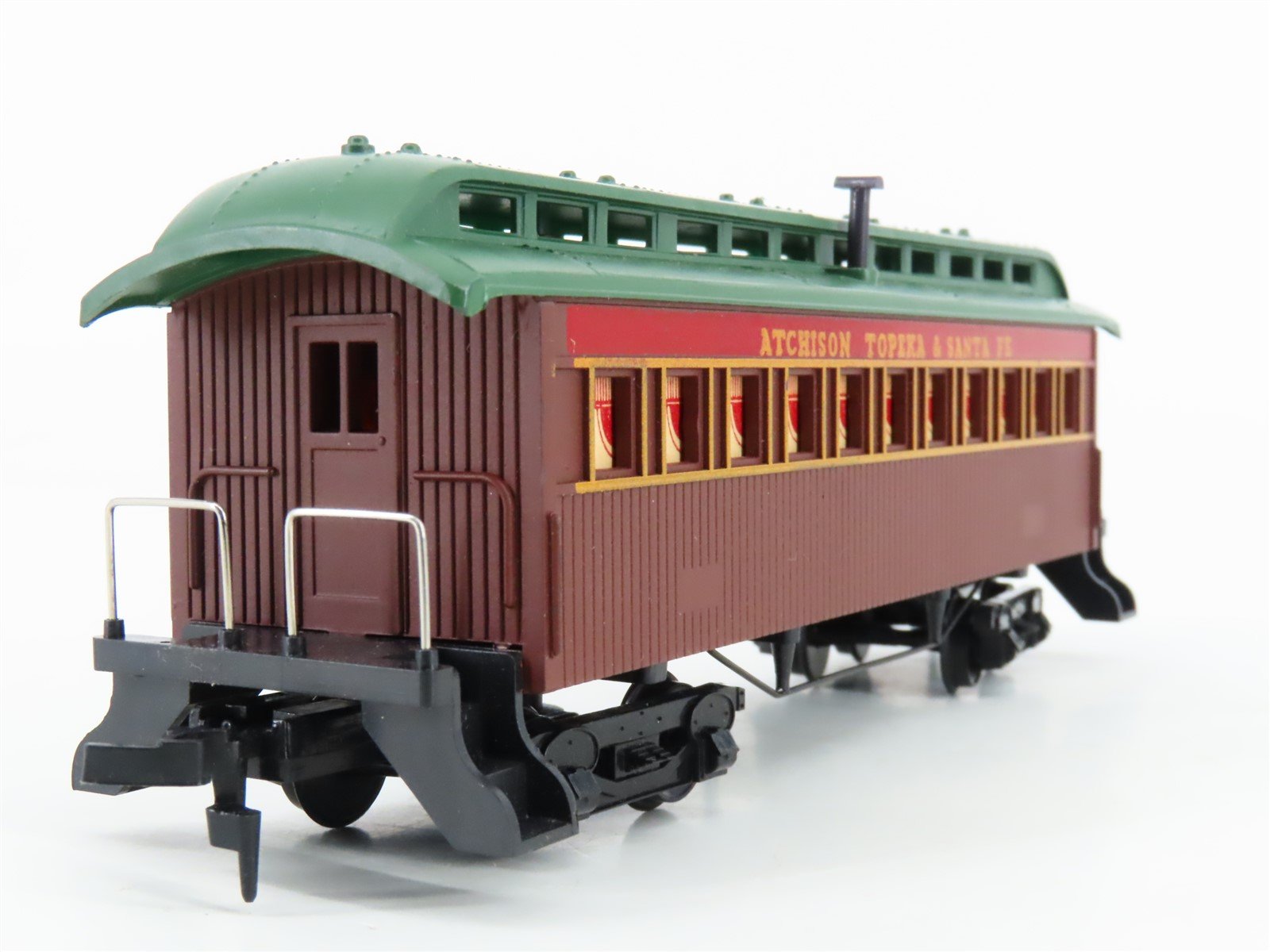HO Scale TYCO 523B ATSF Santa Fe Old Time Coach Passenger