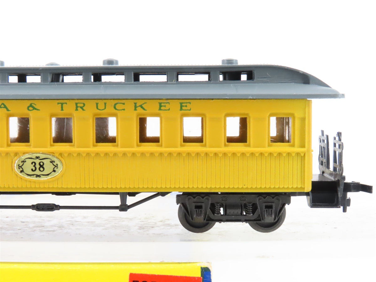 HO Scale AHM/Rivarossi 6235 V&amp;T Virginia &amp; Truckee Old Time Coach Passenger #38