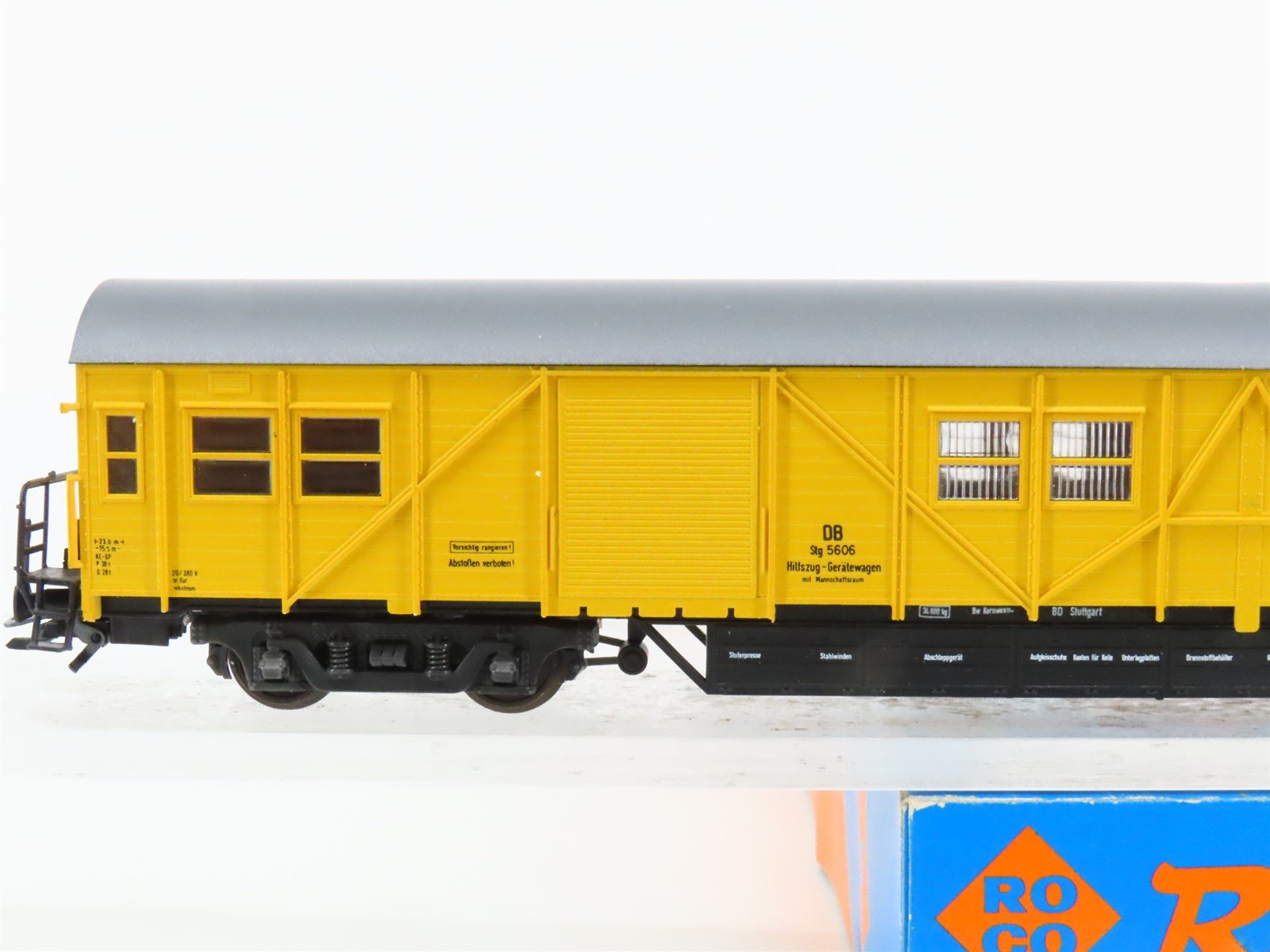 HO Scale Roco 4359B DB Deutsche Bahn Maintenance Support Passenger #5606