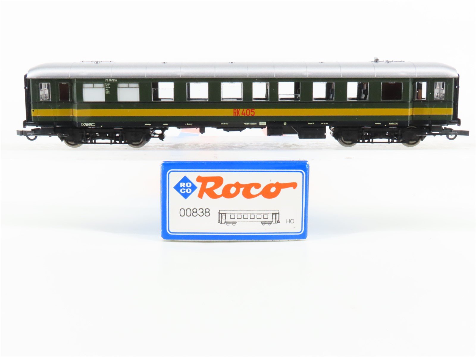 HO Scale Roco 00838 RK Military Series Railway Kitchen Passenger Car #405