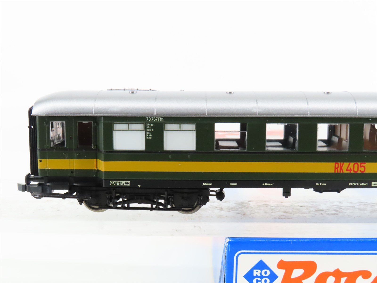 HO Scale Roco 00838 RK Military Series Railway Kitchen Passenger Car #405