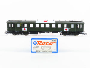 HO Scale Roco 45025 DRG WWII Military Hospital Coach Passenger Car #73 662
