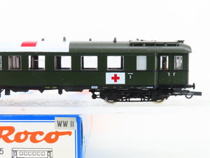 HO Scale Roco 45025 DRG WWII Military Hospital Coach Passenger Car #73 662