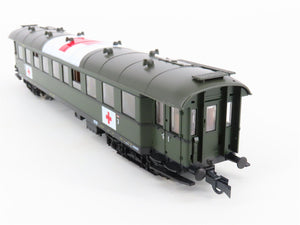 HO Scale Roco 45025 DRG WWII Military Hospital Coach Passenger Car #73 662