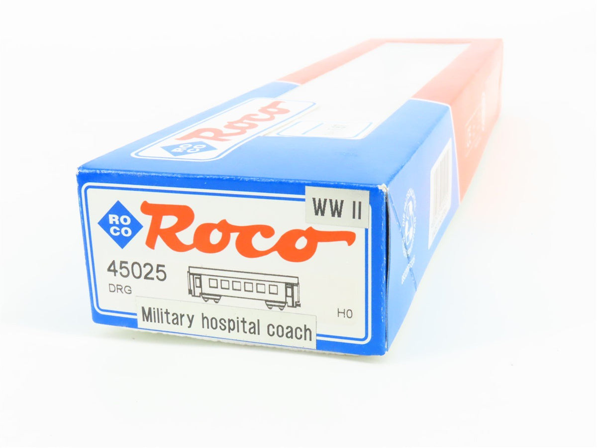 HO Scale Roco 45025 DRG WWII Military Hospital Coach Passenger Car #73 662
