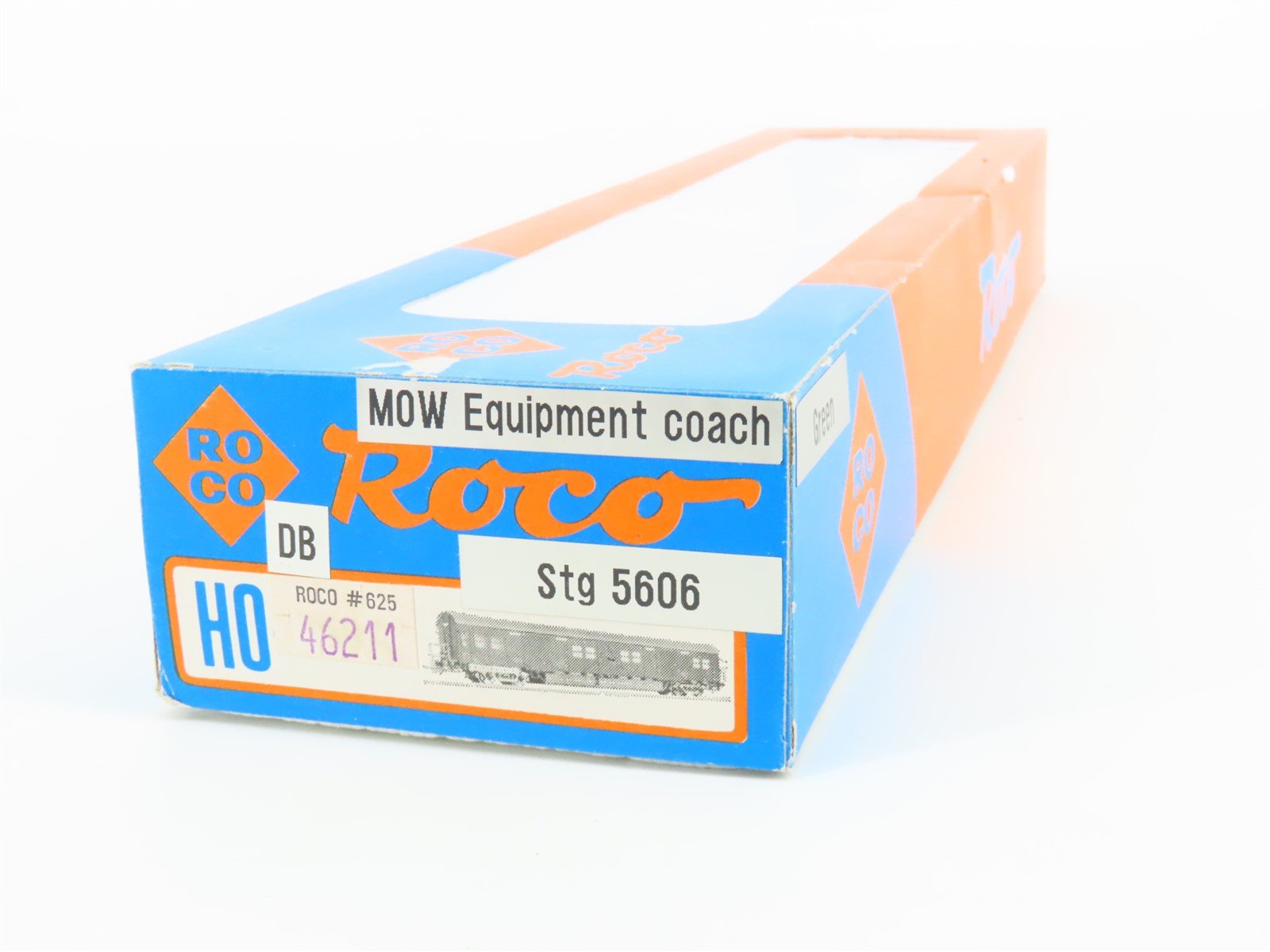 HO Scale Roco 4359A DB Deutsche Bahn MOW Equipment Coach Passenger #5606