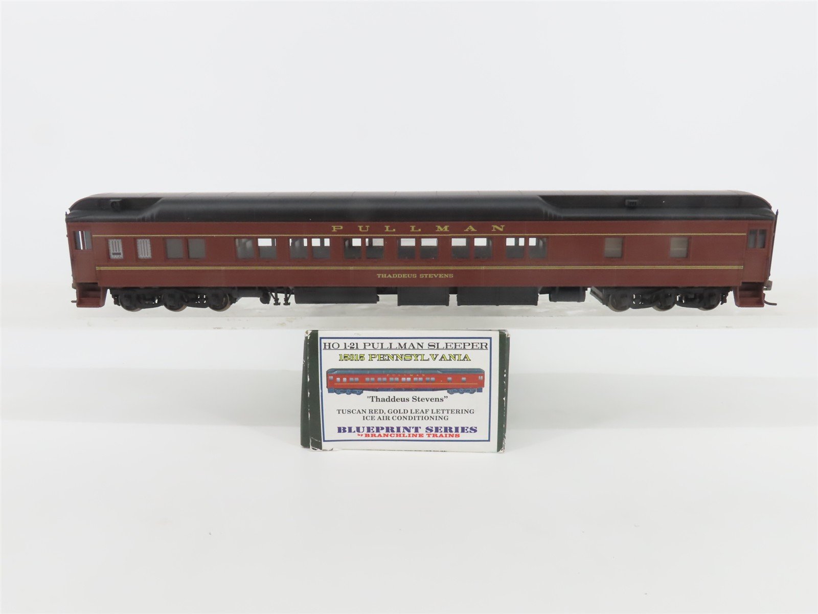 HO Branchline Blueprint 15315 PRR 1-21 Sleeper Passenger "Thaddeus Stevens"