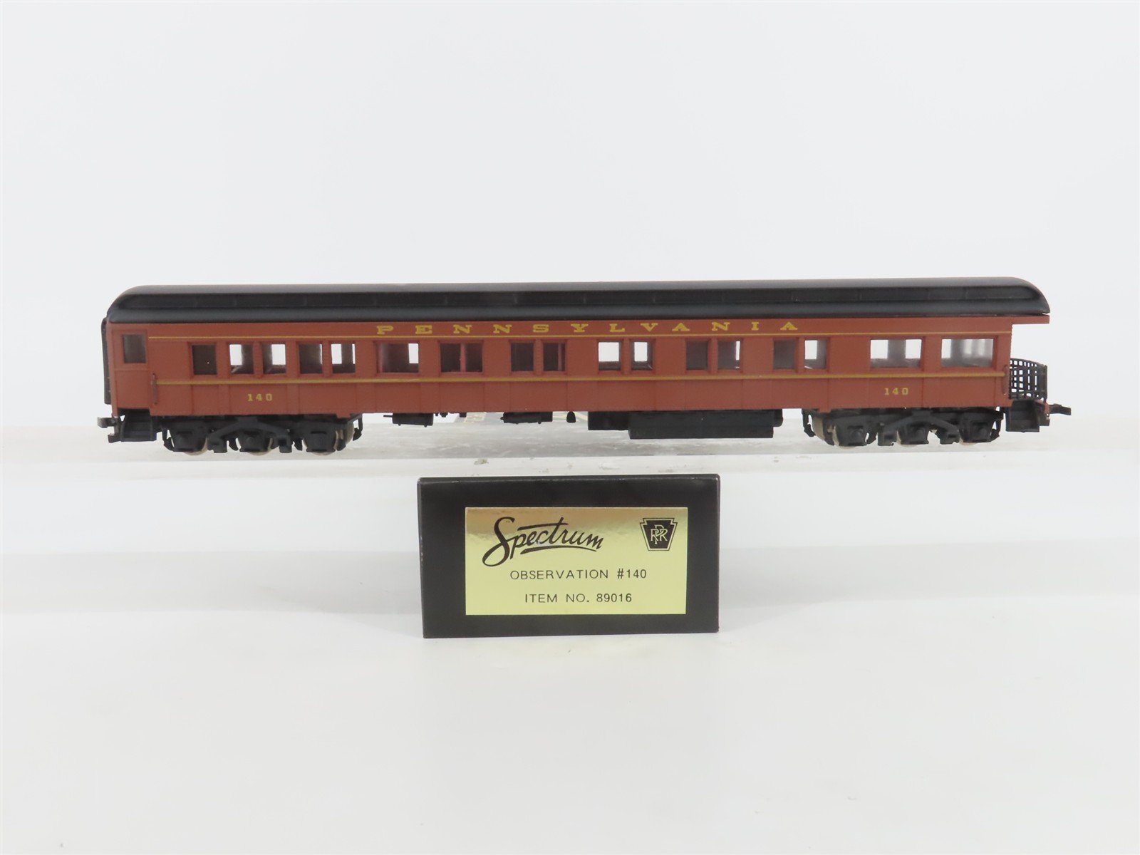HO Scale Bachmann Spectrum 89016 PRR Pennsylvania Observation Passenger #140