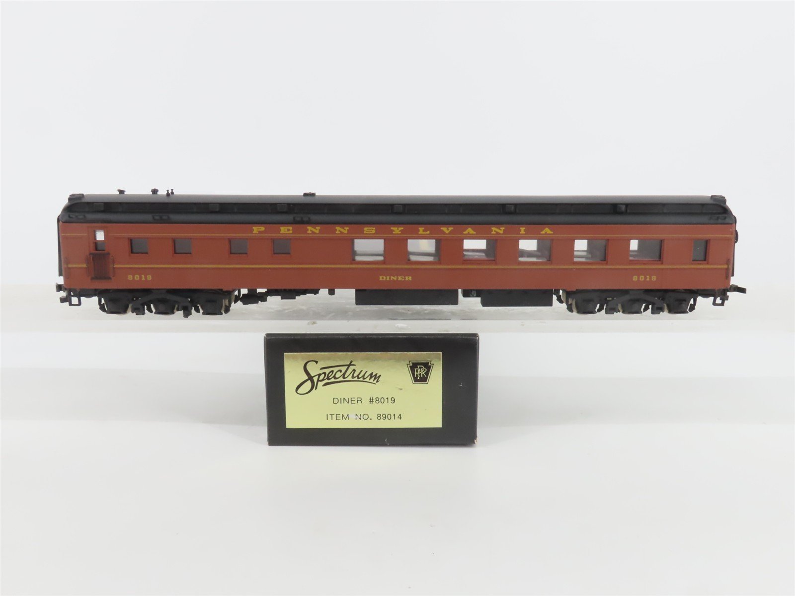 HO Scale Bachmann Spectrum 89014 PRR Pennsylvania Diner Passenger #8019