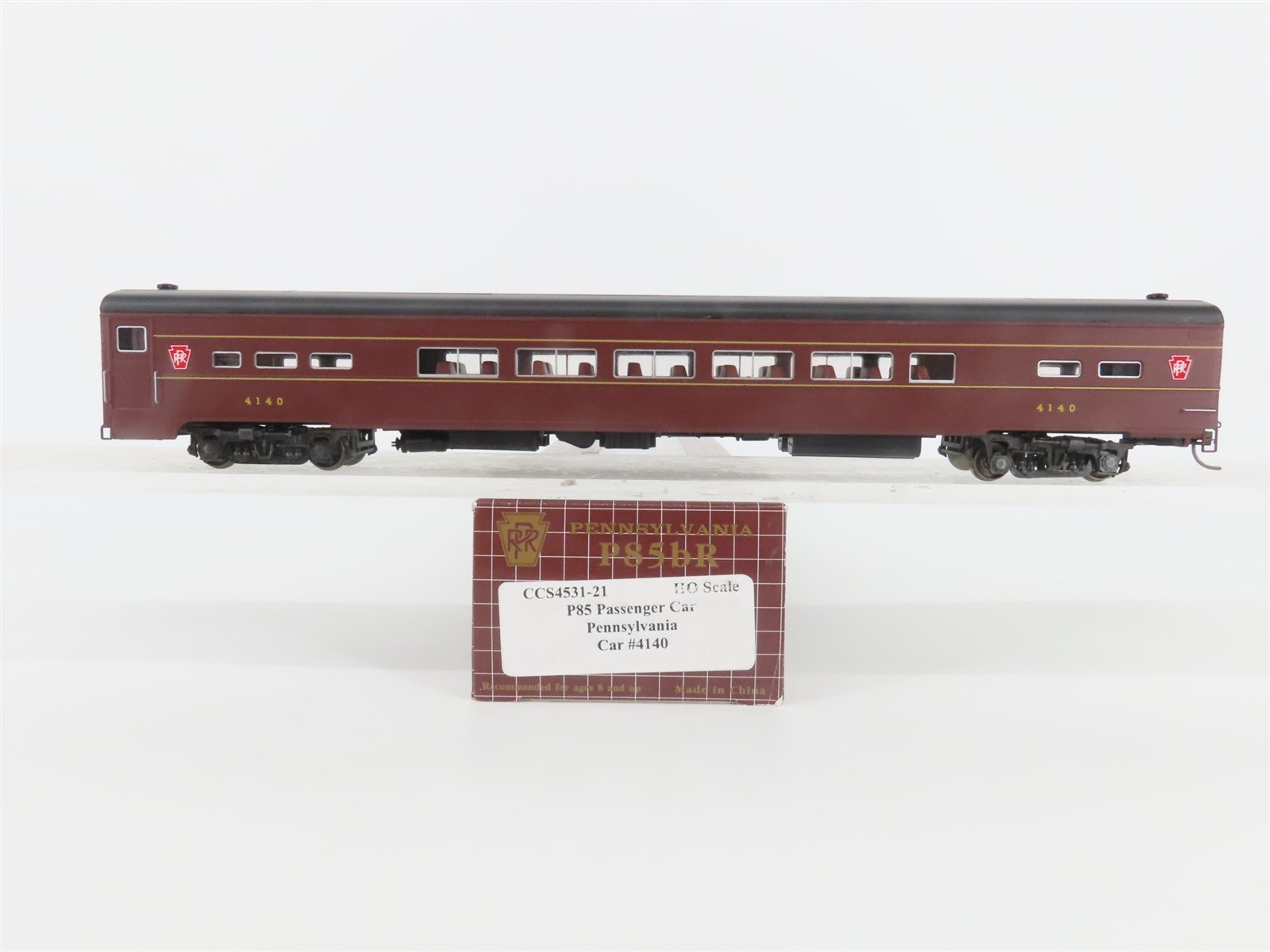 HO Scale Centralia Car Shops CCS4531-21 PRR Pennsylvania Coach Passenger #4140