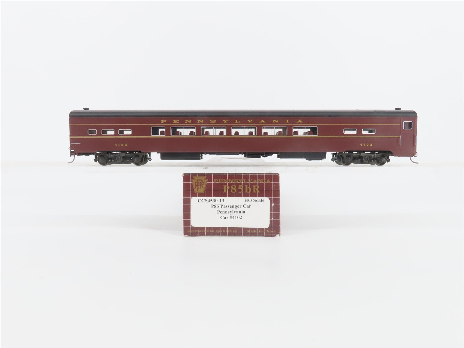 HO Scale Centralia Car Shops CCS4530-13 PRR Pennsylvania Coach Passenger #4102