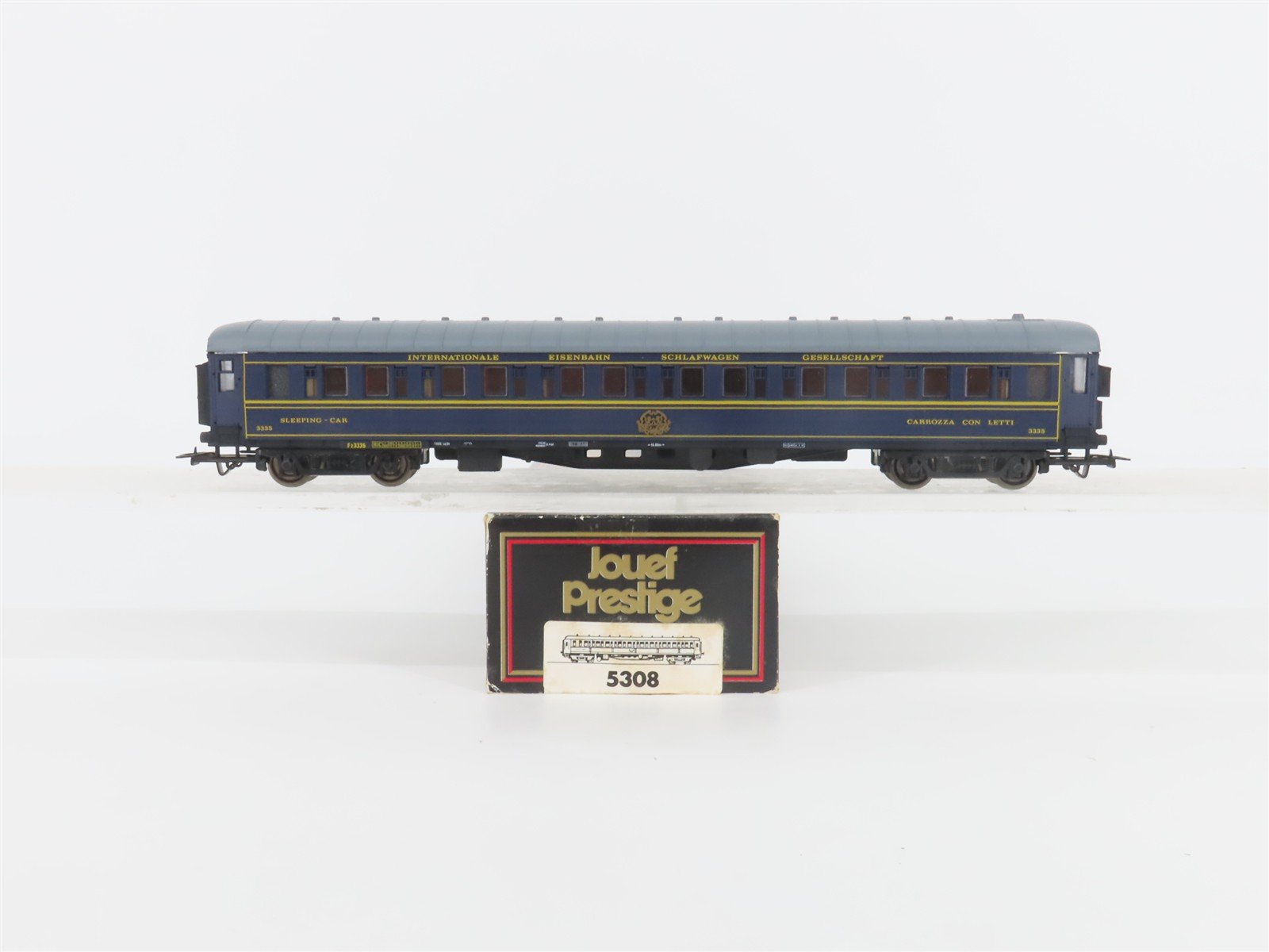【HO】Jouef オリエントエクスプレス HO Scale Jouef Prestige 5308 Orient Express Sleeper Passenger Car