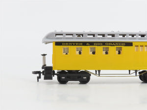 HO Scale Mantua 720-08 D&RGW Denver & Rio Grande Western 1890 Combine Passenger