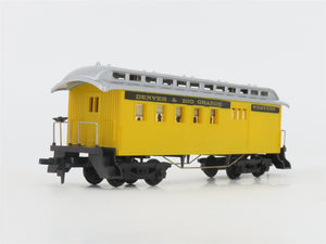 HO Scale Mantua 720-08 D&RGW Denver & Rio Grande Western 1890 Combine Passenger
