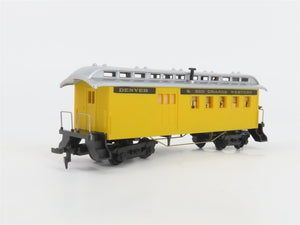 HO Scale Mantua 720-08 D&RGW Denver & Rio Grande Western 1890 Combine Passenger