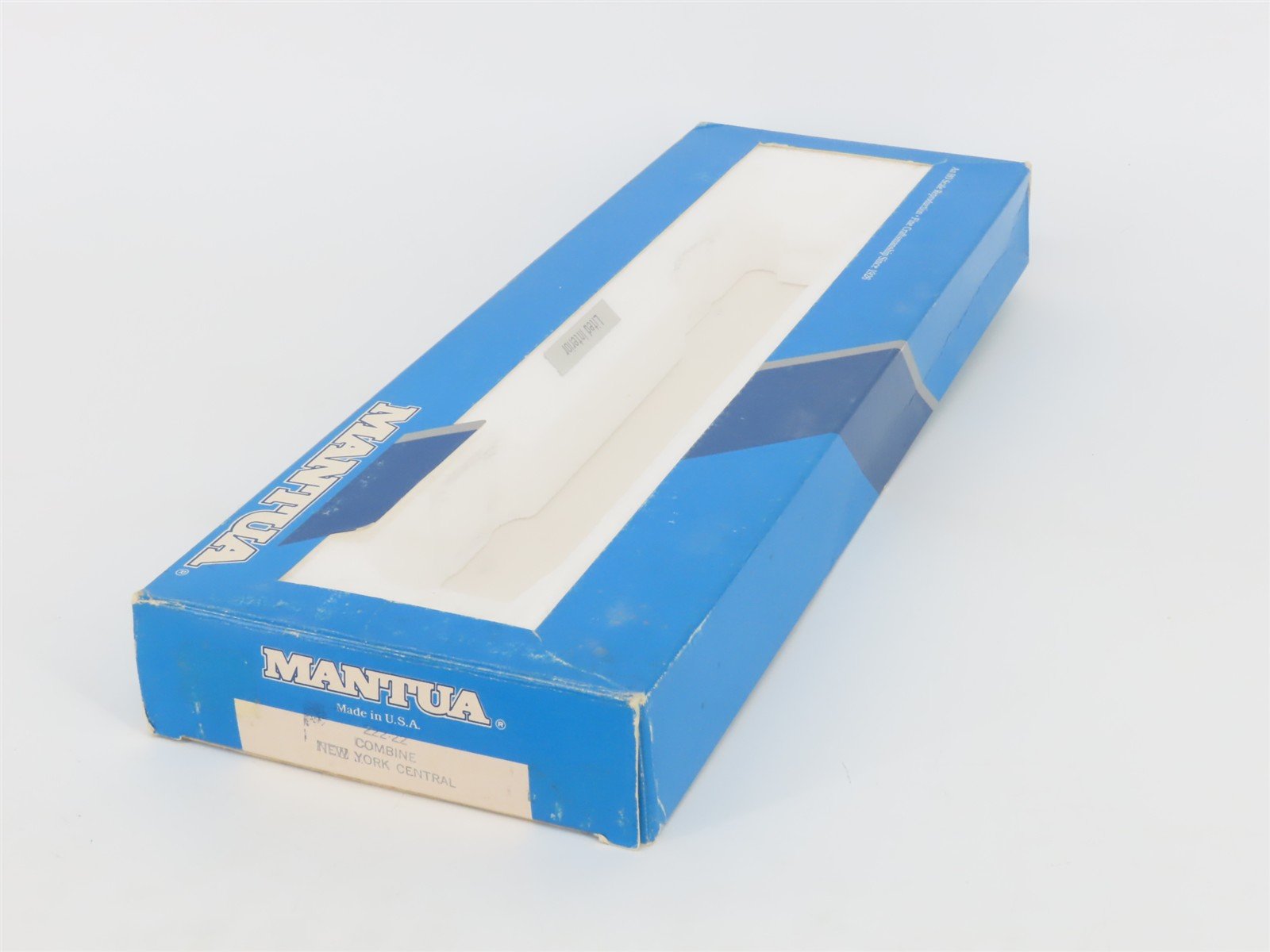 HO Scale Mantua 222-22 NYC New York Central Aluminum Combine Passenger Car