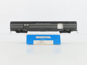 HO Scale Mantua 221-22 NYC New York Central Aluminum Baggage Passenger