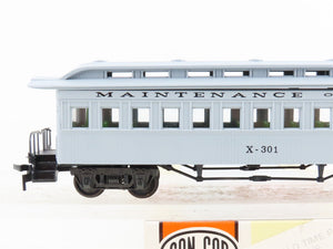 HO Scale Con-Cor MOW Maintenance of Way Old Time Combine Passenger #X-301